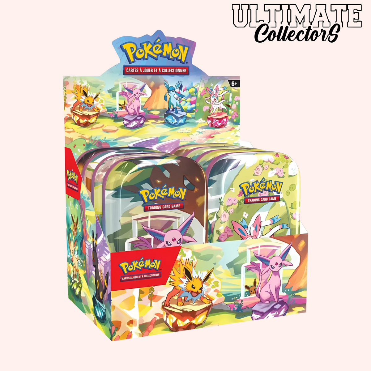 Display Mini Tin – Évolutions Prismatiques – Pokémon EV08.5 – Français