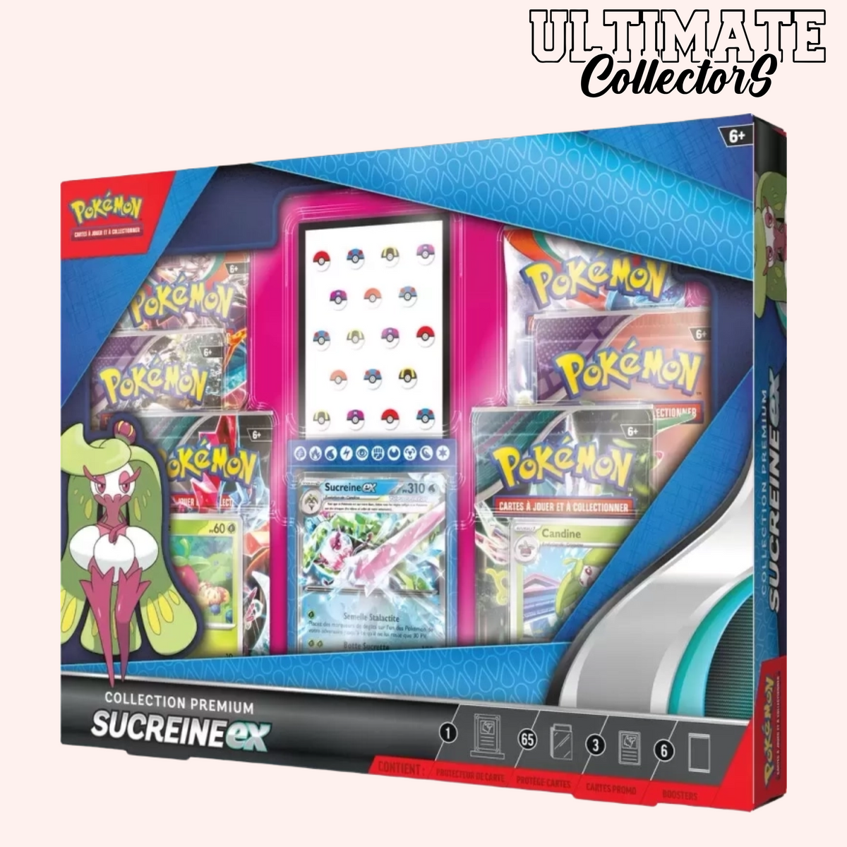 Collezione Premium Tsareena-ex – Pokémon 2024 – Francese 