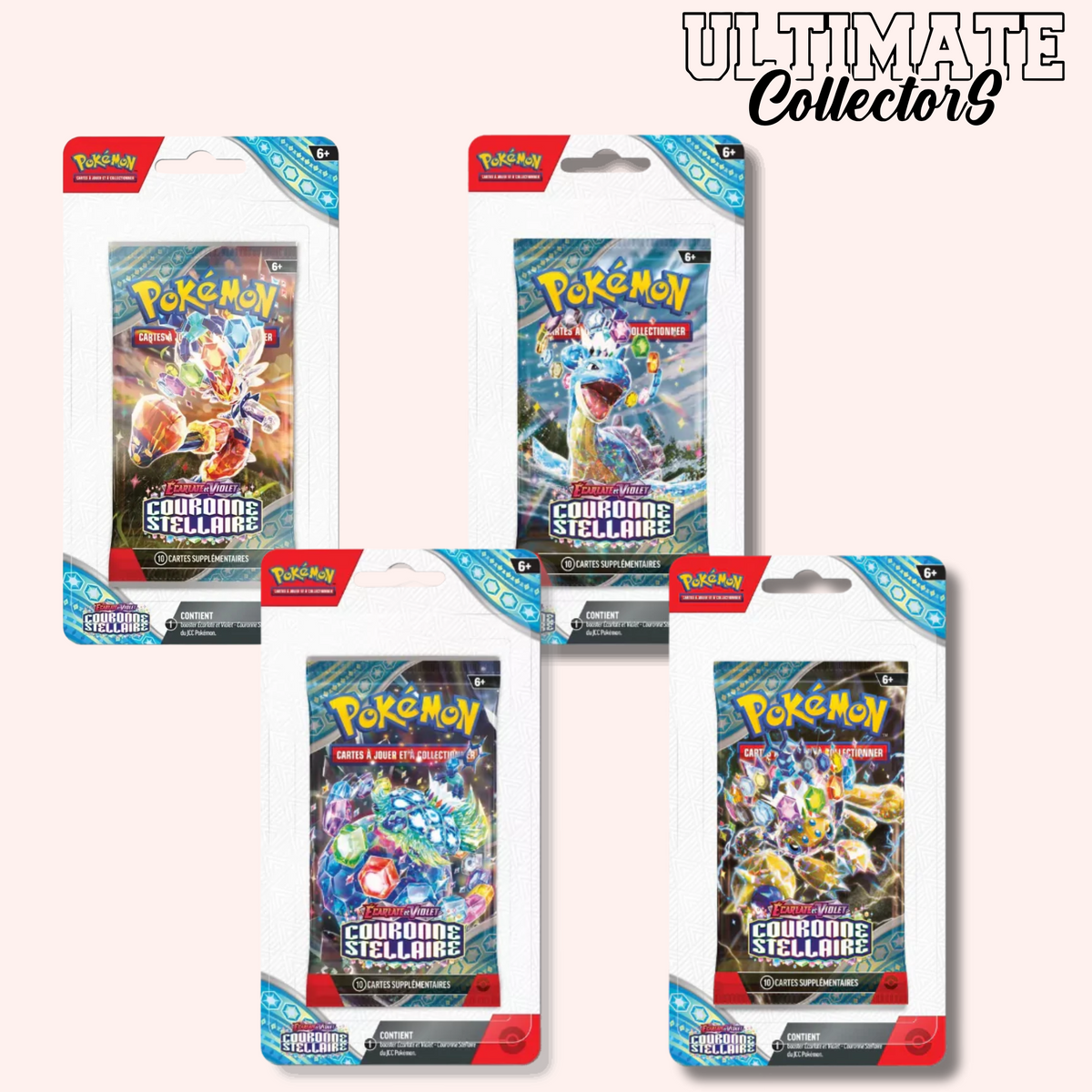 Blister Pokémon - Couronne Stellaire - EV07 - Français