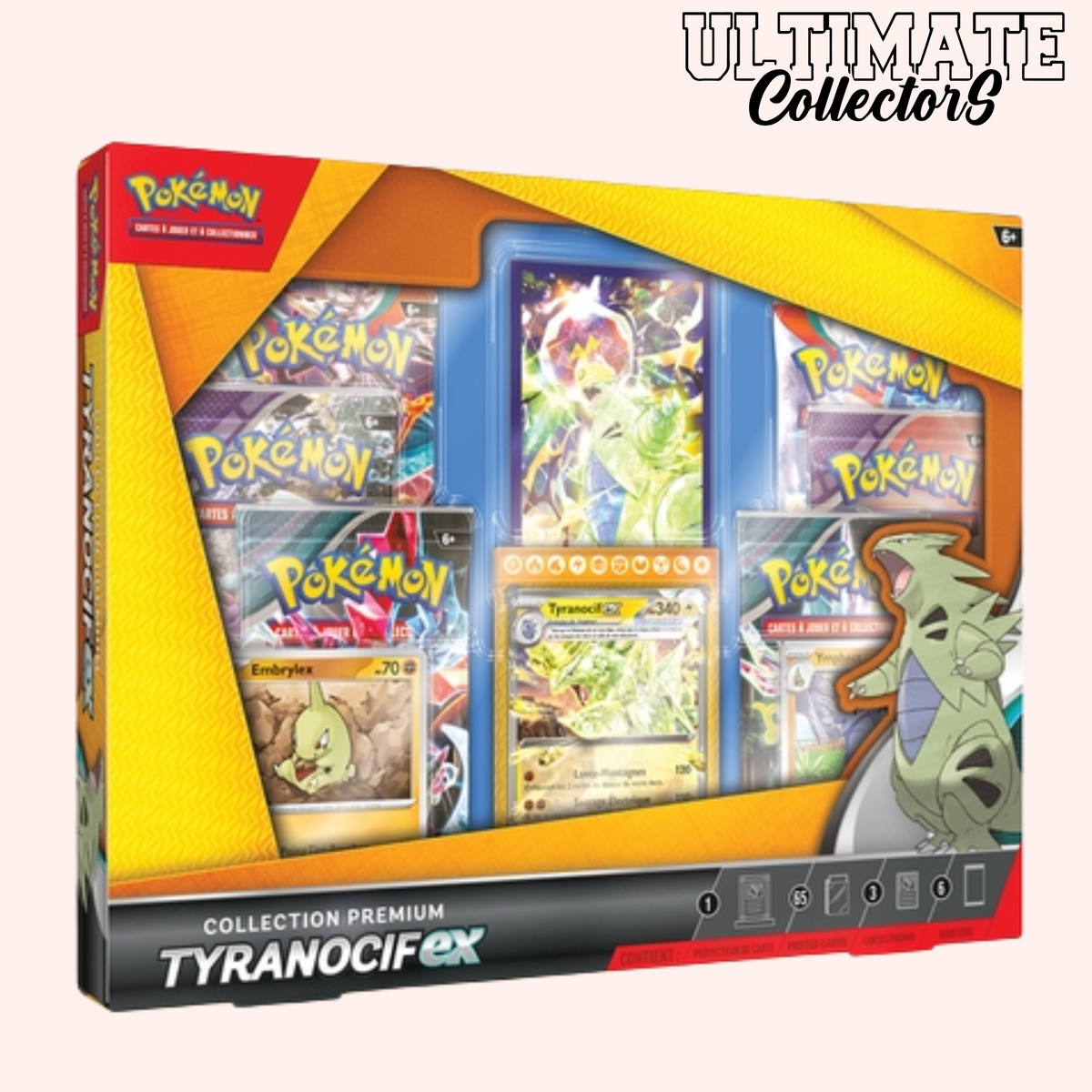 Collezione Premium – Tyranitar ex – Pokémon 2024 – Francese 