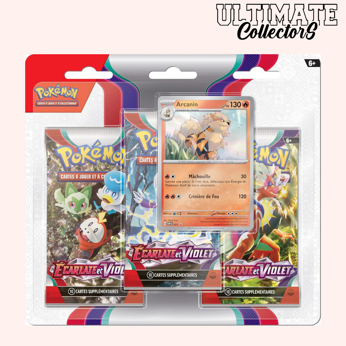 Tripack Pokémon - Écarlate & Violet - EV01 - Français