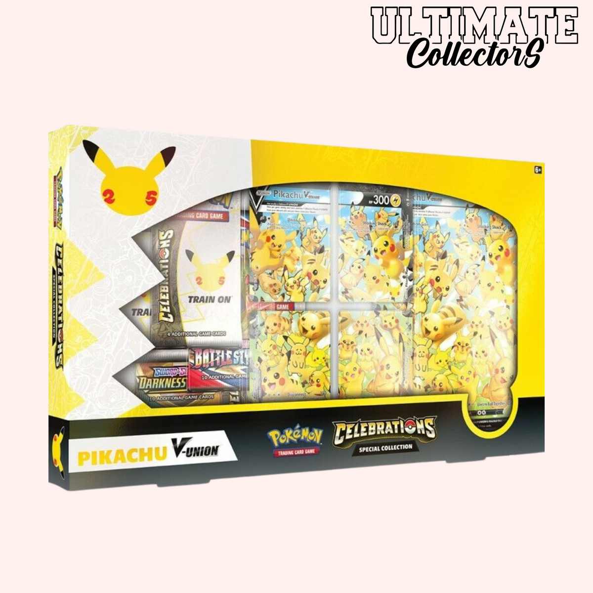 Cofanetto celebrativo del 25° anniversario di Pikachu V-Union – Francese