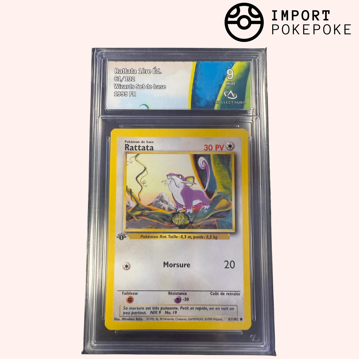 Rattata 1ere ED 061 /102 - Set de Base
