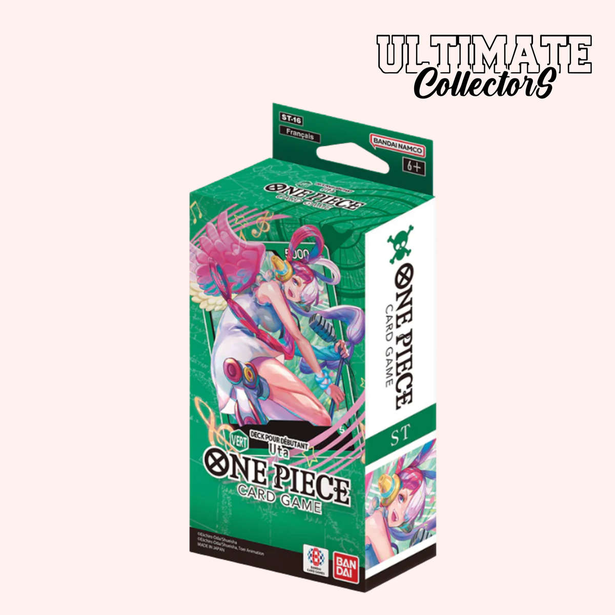 Mazzo iniziale del gioco di carte One Piece - Uta - ST-16 - Francese 