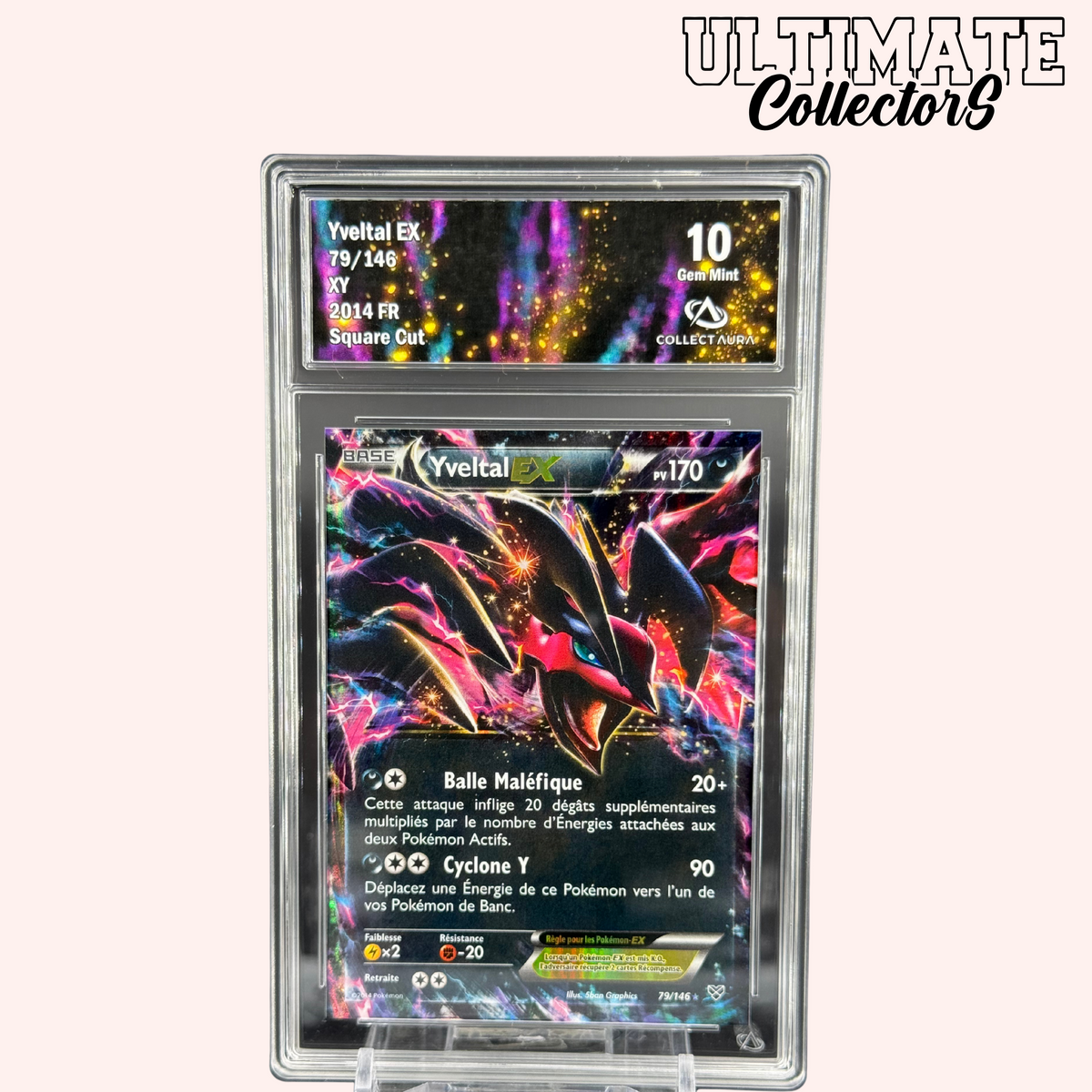 Square Cut Yveltal ex 079/146 - XY - French 