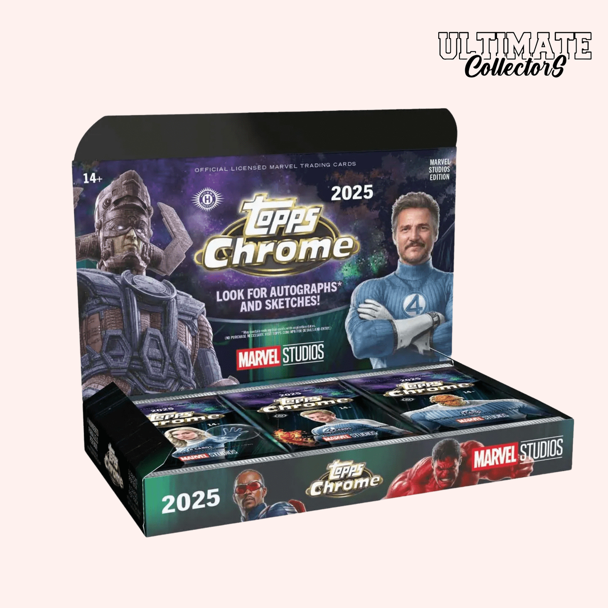 Topps Marvel Studios Chrome 2025 - Hobby Box - Anglais