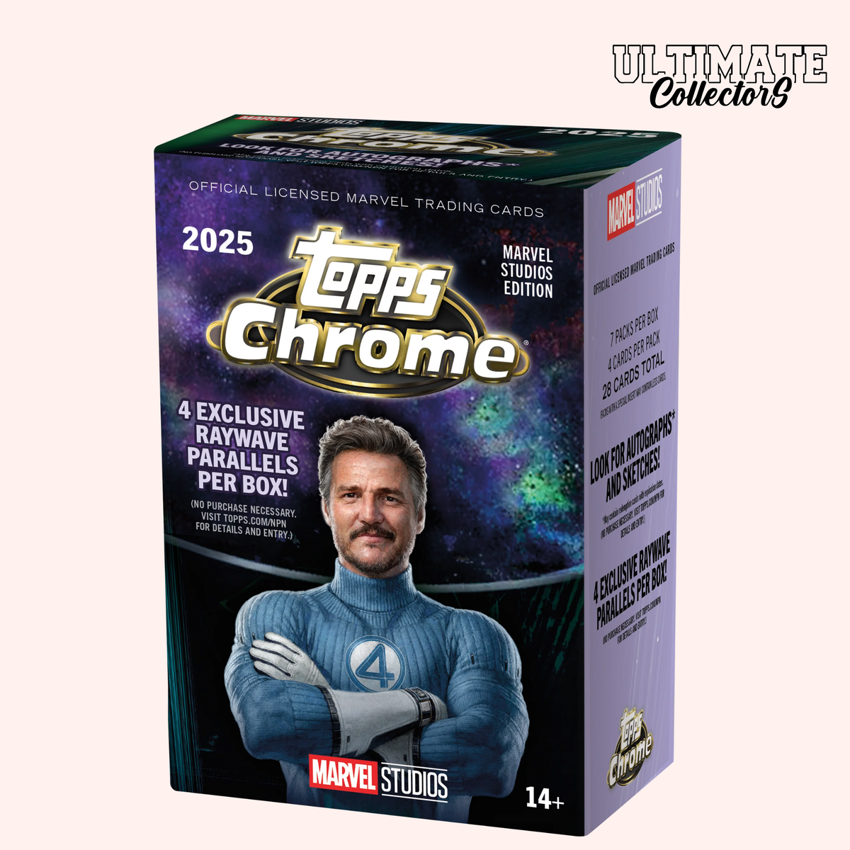 Topps Marvel Studios Chrome 2025 - Value Box - Anglais