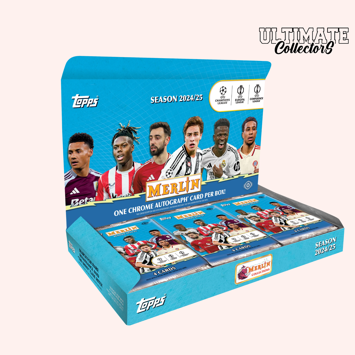 Topps Merlin UCC 2024/2025 – Hobby-Box