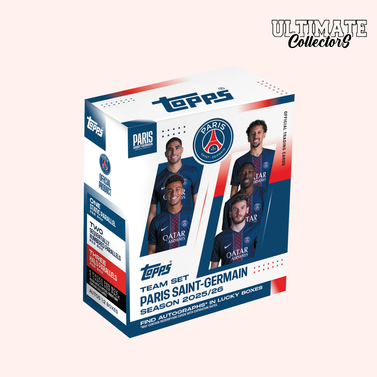 Topps Paris Saint-Germain 2025/26 – Set della squadra 