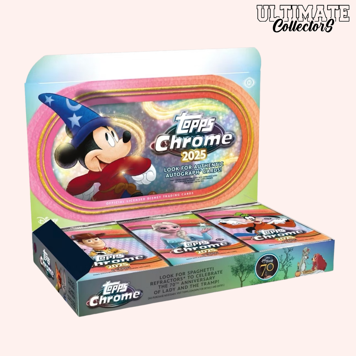 Topps Chrome Disney 2025 – Hobby Box