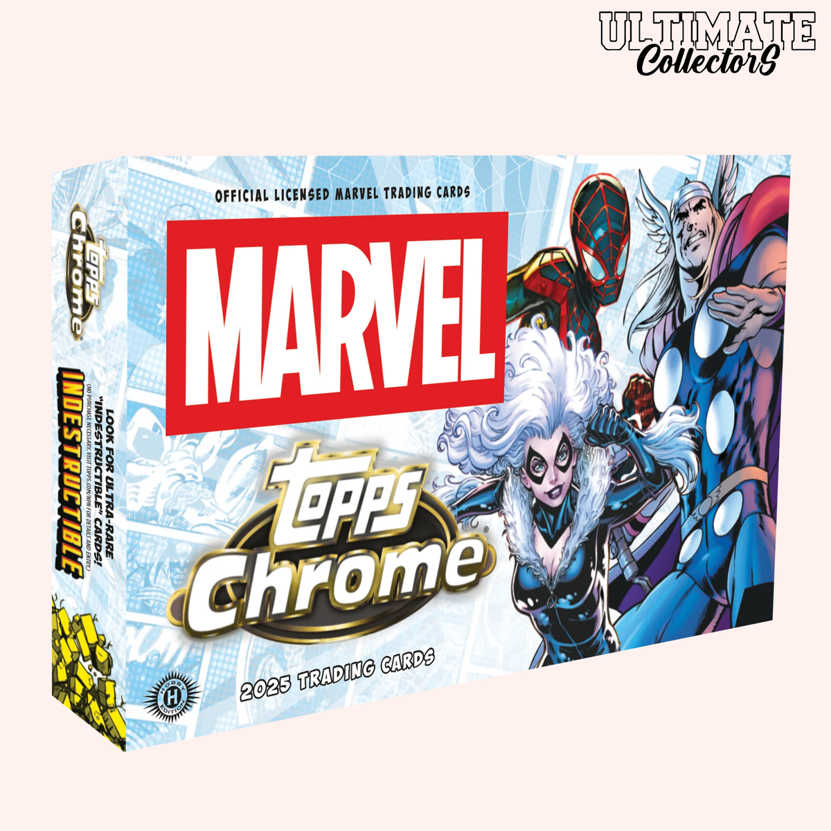 Topps Chrome Marvel Hobby Box (2025) 