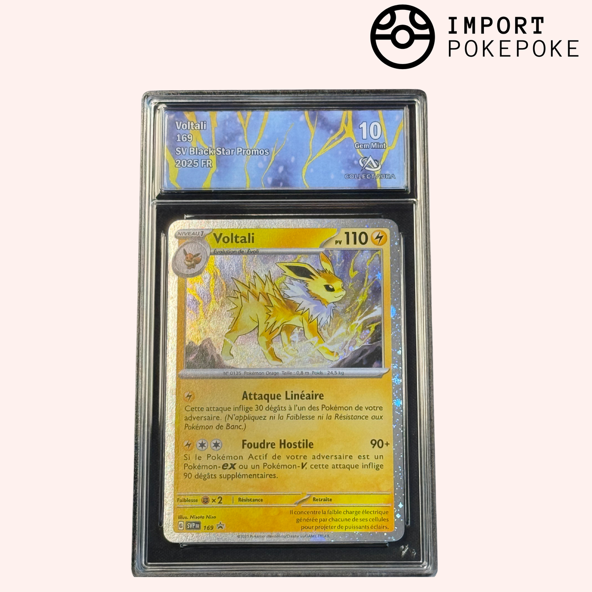Voltali Holo 169 - Promo SV Black Star 