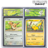 Pikachu & Evoli Pokémon Ensemble Stamp 025/165 & 133/165 E&V 151