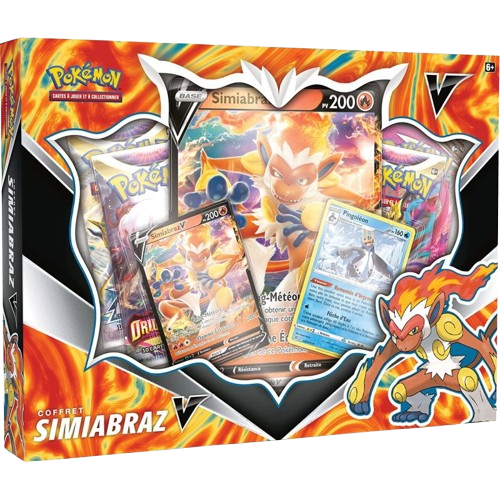 Infernape V Box Set – Pokémon Spada e Scudo – Francese