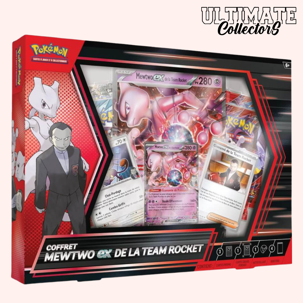 Boxset – Mewtwo-ex von Team Rocket – Französisch