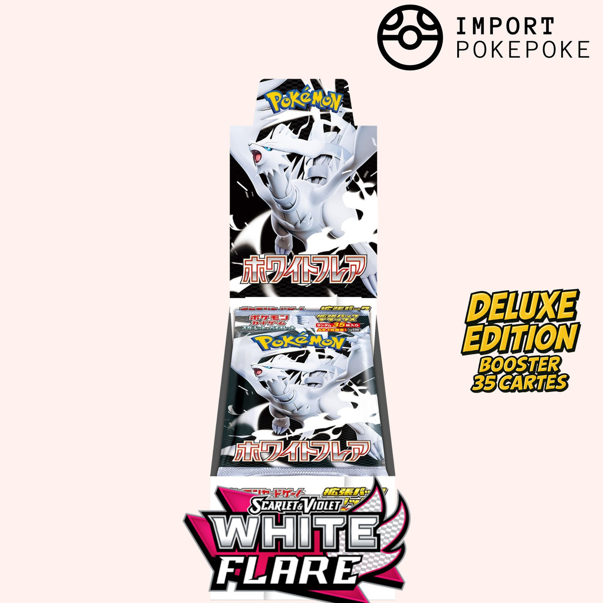 Exhibidor Deluxe White Flare - SV11W - Japonés