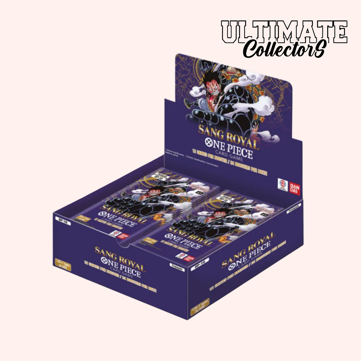 Display 24 Boosters One Piece Card Game Sang Royal - OP-10 - Français