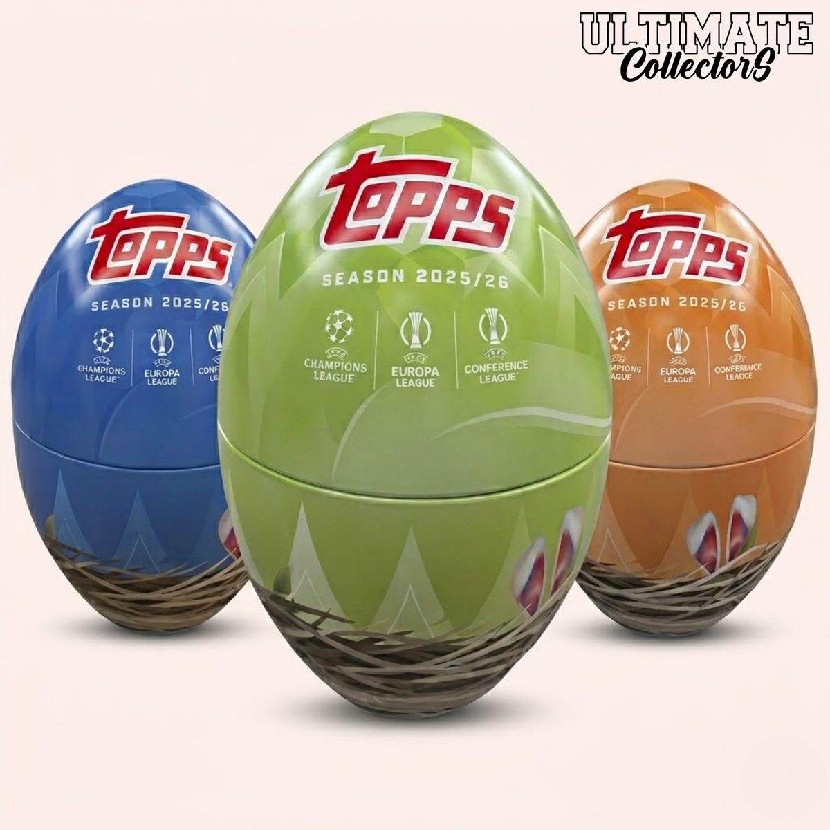 Topps UCC 2025/26 – Spring Egg Tin Collector